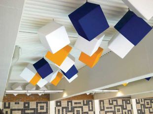 Superphon Acoustic Cubes Ceiling Suspended Cms Danskin