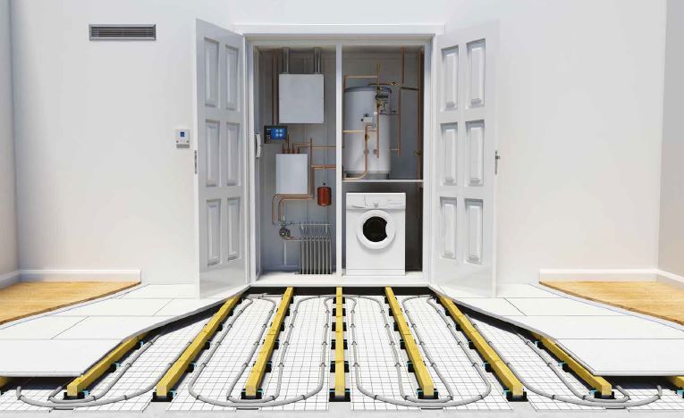 Acoustic and Underfloor Heating System Solution