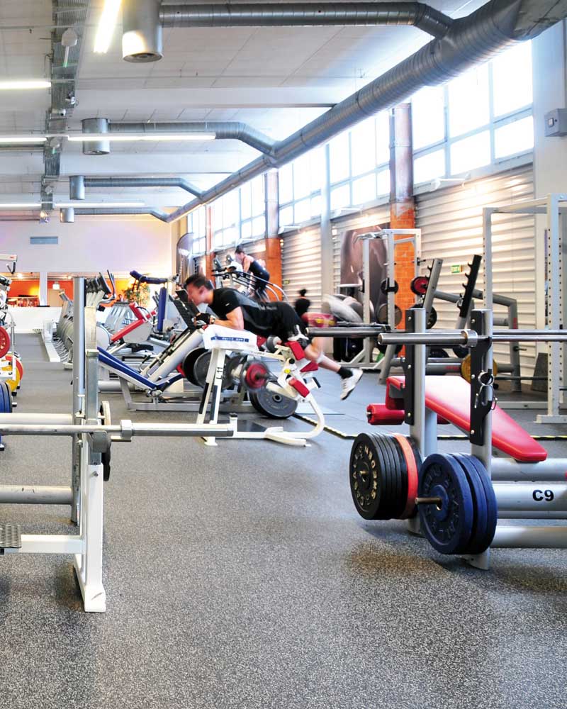 Sports flooring for functional training areas 2