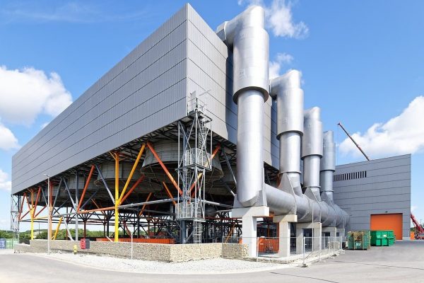 Power Station at Landivisiau in Brittany