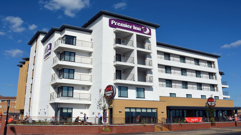 Premier Inn Scarborough Isogrid